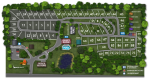 Willow Lake Campground Park Map